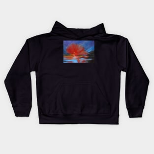 Tropical Sunset Kids Hoodie